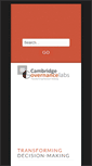 Mobile Screenshot of governancelabs.org
