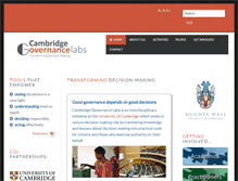 Tablet Screenshot of governancelabs.org